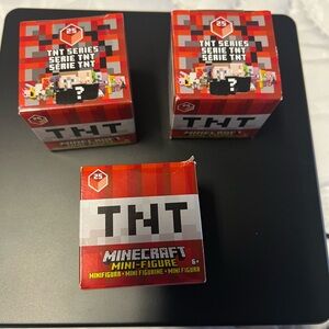 TNT minefcraft mini figure